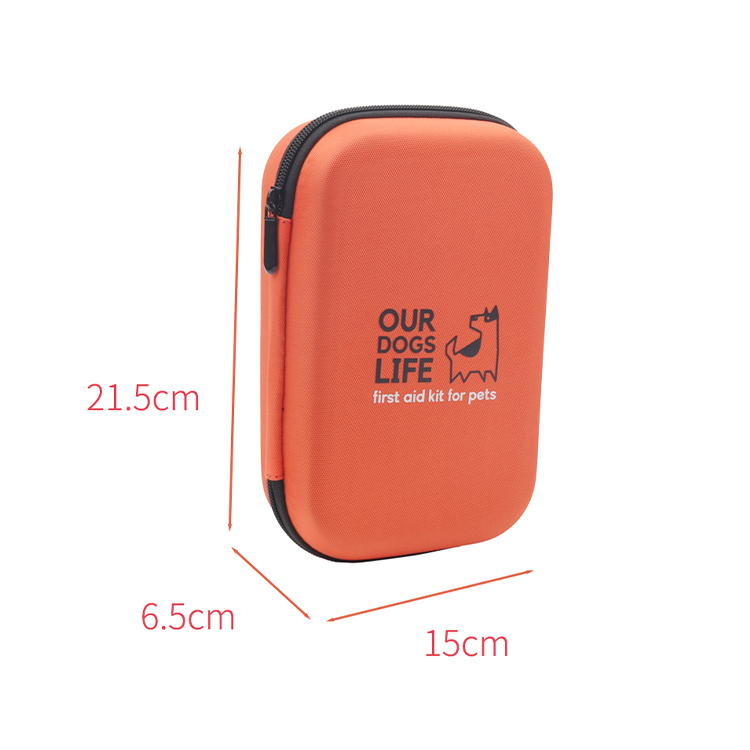 Аптечка первой помощи для кошек и собак для автомобиля — Аварийная аптечка для домашних животных для путешествий на дому и в офисе — Все необходимое для кемпинга с собаками с цифровым термометром, намордником и мини-сумкой первой помощи