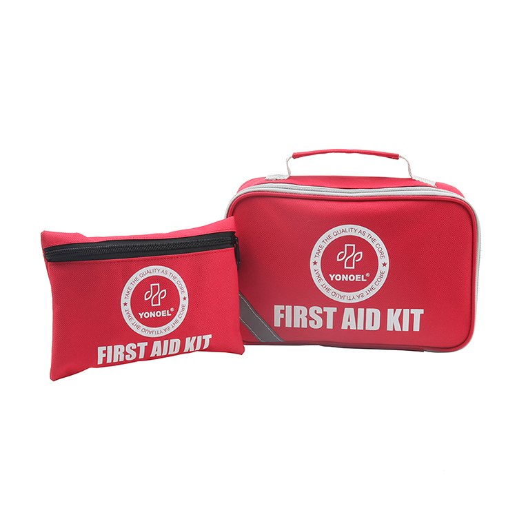 Одобренный CE набор из 258 предметов, аптечка красного цвета, аптечка первой помощи для туристического автомобиля, аптечка для кемпинга на открытом воздухе