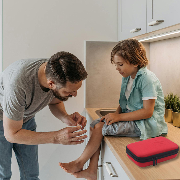 Индивидуальная медицинская аптечка для дома и офиса, портативная автомобильная аптечка, аптечка первой помощи при травмах, подарок